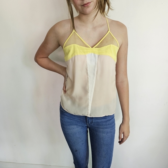 LAST CHANCE - Sandro Paris Silk Lace Slip Camisole - Picture 11 of 15
